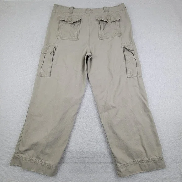 Steve & Barry's Cargo Pants Mens 38x29 Relaxed Fit Multi Pocket Casual Outdoor - Picture 8 of 9